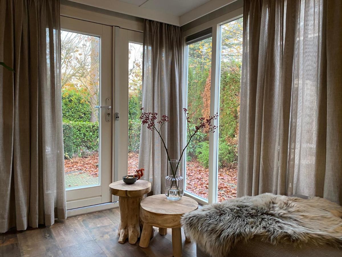 Sfeervol Boschalet 5 Persoons Met Sauna Voorthuizen Extérieur photo